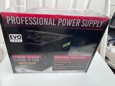 Image of Evo Labs E-600BL 600W 120mm Black Silent Fan PSU Power Supply PSU