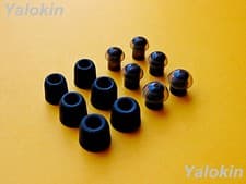 Image of 12 Eartips for Anker Soundcore Life P3i P2 Dot2 -Memory Foam & Noise Iso (B-BMH)