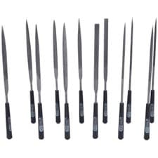 Image of KS Tools 140.3050 Needle Files Set, 12 Pcs, 145mm