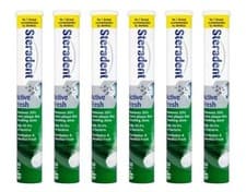 Image of Steradent Tablets Active Fresh 30 x 6 New & Original Free P&P