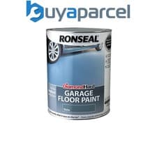 Image of Ronseal 35763 Diamond Hard Garage Floor Paint Slate 5 litre RSLDHGFPSL5L