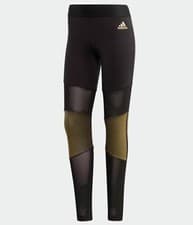 Image of Adidas Women's ID Glam Tights Black DX7937 Size XXS NEW with tag