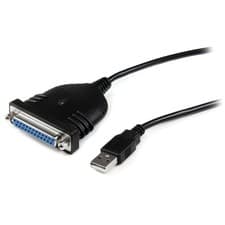 Image of StarTech.com 6 ft / 1.8 m USB to DB25 Parallel Printer Adapter Cable - 1.8 Meter