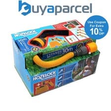 Image of Hozelock Wonderhoze 30m Expanding Flexible Hose Pipe & Multi Spray Gun