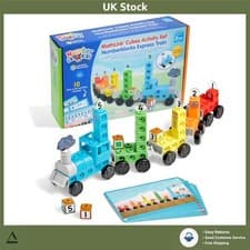 Image of Engaging Numberblocks Express Train Activity Set Ages 3+ MathLink Cubes