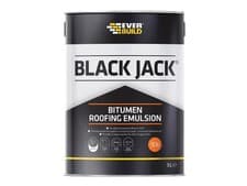 Image of Everbuild Sika Black Jack 906 Bitumen Roofing Emulsion 5 litre
