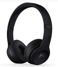 Image of Beats Solo3 Wireless On-Ear Headphones - Apple W1 Headphone Chip - Black