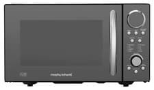 Image of Morphy Richards 23L 900w Standard Microwave Black P90D23EL-B8/H - New Boxed