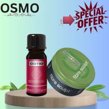 Image of Osmo Berber Oil 10ml & Fibre Sculpt 100ml - Hair Treatment