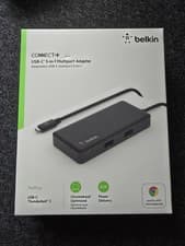 Image of Belkin Connect USB-C 5-in-1 Multiport Hub Adapter 4K@60hz HDMI - USB-C power