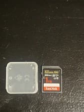 Image of SanDisk Extreme 1TB PRO SDHC SD card 200MB UHSI U3 V3 SDSDXXD-1T00-GN4IN - UK