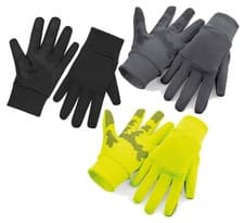 Image of Touch Screen Gloves Sports Tech Quick Dry Breathable Lightweight Soft Shell