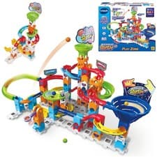 Image of VTech Marble Rush Kids Play Zone with 97 Modular Pieces for Creative Building