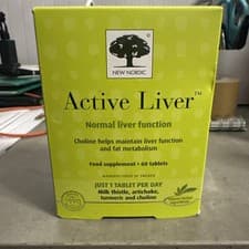 Image of New Nordic Active Liver For Normal Liver Function 60 Tablets 2028