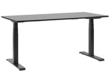 Image of Electric Adjustable Standing Desk DESTIN II Black 160 cm 72 cm