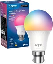 Image of Tapo L535B Smart Bulb B22 Colour Changing LED Light Bulb with Energy Monitoring