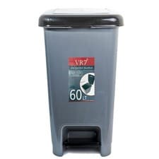 Image of Slim Pedal Kitchen bin with Lid Indoor/Outdoor Sanitary Garbage Clinical Bin