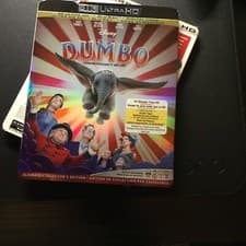 Image of Dumbo Live Animation 4K Ultra HD Blu Ray New & Sealed With Slip US/CA Import