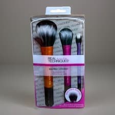 Image of Real Techniques 3pc Duo-Fibre Collection Makeup Brush Set Multi Brush Set