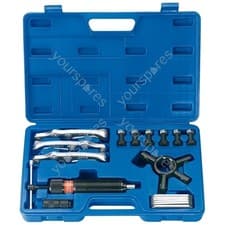 Image of Draper Expert Hydraulic Puller Kit, 10 Tonne (18 Piece)