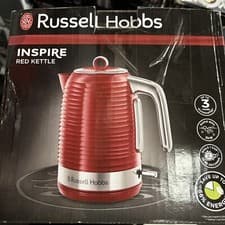 Image of Russell Hobbs Inspire 24362 1.7 L Electric Plastic Kettle - Red