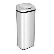 Image of Sensor Dustbin Stainless Steel 50L Touch-Free Waste Bin for Kitchen & Home