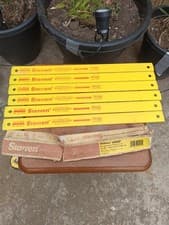 Image of 6 x Starrett Redstripe Hacksaw Blades 400 x 32mm / 16" x 1¼" - RS16108-6