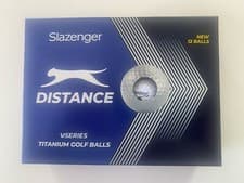 Image of Slazenger Unisex VSeries Distance Golf Ball 12 Pack BNIB