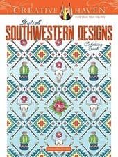 Image of Creative Haven Stylish Southwestern Designs Coloring Book