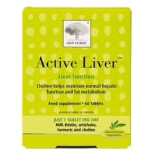 Image of New Nordic Active Liver For Normal Liver Function 60 Tablets - EXP 2029