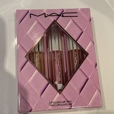Image of MAC Gloss Enthusiast Lipglass Air Trio New & Boxed