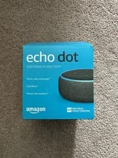 Image of Amazon Alexa Echo Dot (3rd Gen) Smart Speaker Voice Control 