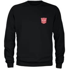 Image of Official Transformers Autobots Adults Sweatshirt Black