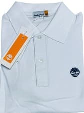 Image of TIMBERLAND SHORT SLEEVE BRAND NEW COTTON POLO SHIRT