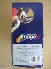Image of NEW Dell 3010 ImageJet Magenta Toner Cartridge L197
