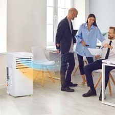 Image of 8000-12000 BTU Mobile Air Conditioner Portable Air Cooling, Sleep Mode for Home
