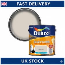Image of Dulux Easycare Washable & Tough Matt Emulsion Paint - Egyptian Cotton - 2.5L
