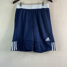 Image of NWT Adidas Men’s 3G Speed Reversible Basketball Shorts Navy/White Medium