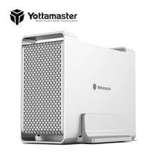 Image of Yottamaster 2 Bay RAID Hard Drive Enclosure USB3.1 Gen2 For 3.5" SATA HDD 32TB