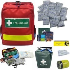 Image of Trauma Kit for First Aid in Compact Emergency Medical Backpack
