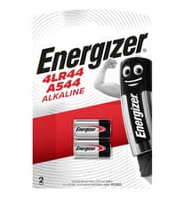 Image of 2x Energizer 4LR44 Alkaline 6V Battery 476A PX28A A544 With Longest Expiry