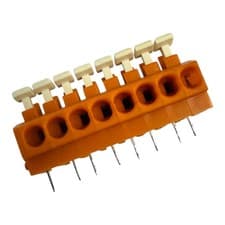 Image of 235 Wago Connector Terminal Block PCB Mount 8 Position 8 way