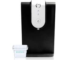Image of TieDex UK AQUA OPTIMA Lumi Chilled Filtered Water Dispenser - Black & Silver