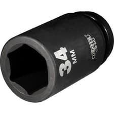 Image of Draper Expert 3/4" Drive Deep Hexagon Impact Socket Metric 34mm