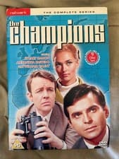 Image of The Champions Complete Series Boxset DVD + Making Of The Series Booklet R2 NEW
