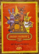 Image of Five Nights at Freddy's 2, Original Odeon Movie Poster, Mint
