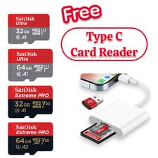 Image of SanDisk Micro SD Extreme Pro 64GB 128GB 256GB 512GB Class 10 Memory Card