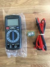 Image of Digital Multimeter 2000 Count Manual Ranging Multimeter