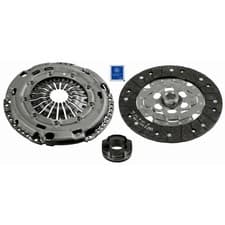 Image of Sachs 3000970073 Clutch Kit Replacement 228mm Diameter Fits Audi Seat VW
