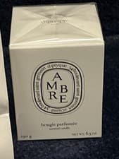 Image of Scented Candle by Diptyque, Ambre. 6.5 oz/190g Candle New Sealed